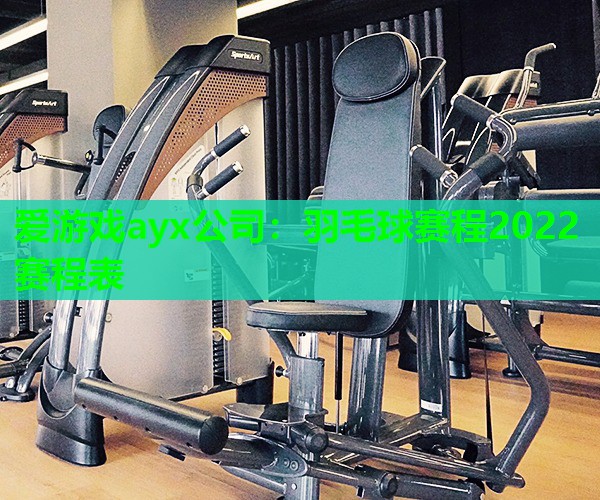 爱游戏ayx公司：羽毛球赛程2022赛程表