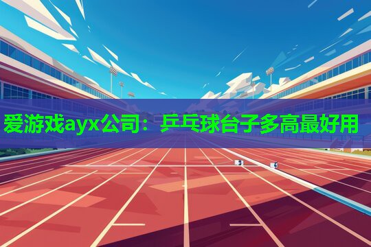 乒乓球台子多高最好用