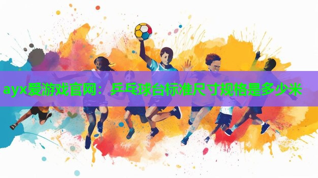 乒乓球台标准尺寸规格是多少米