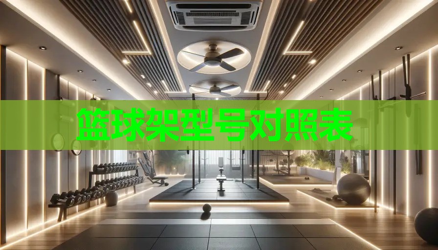 篮球架型号对照表